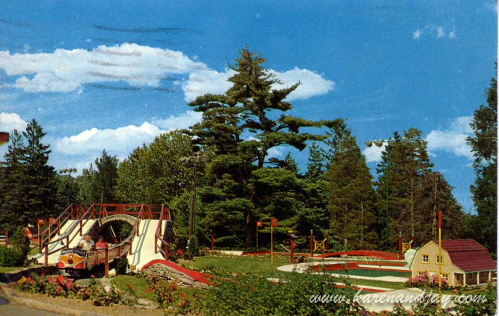 Zephyr under the golf course tunnel, 1962