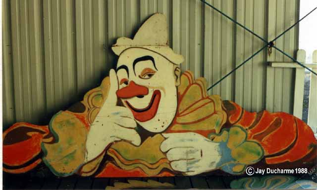 Billboard clown 1988