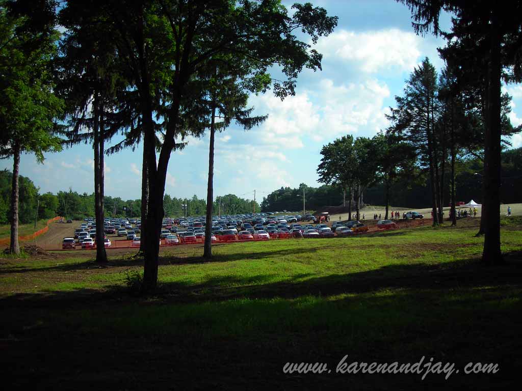 Parking Lot from the Grove, 2009