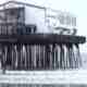 A panorama of the pier at Old Orchard Beach