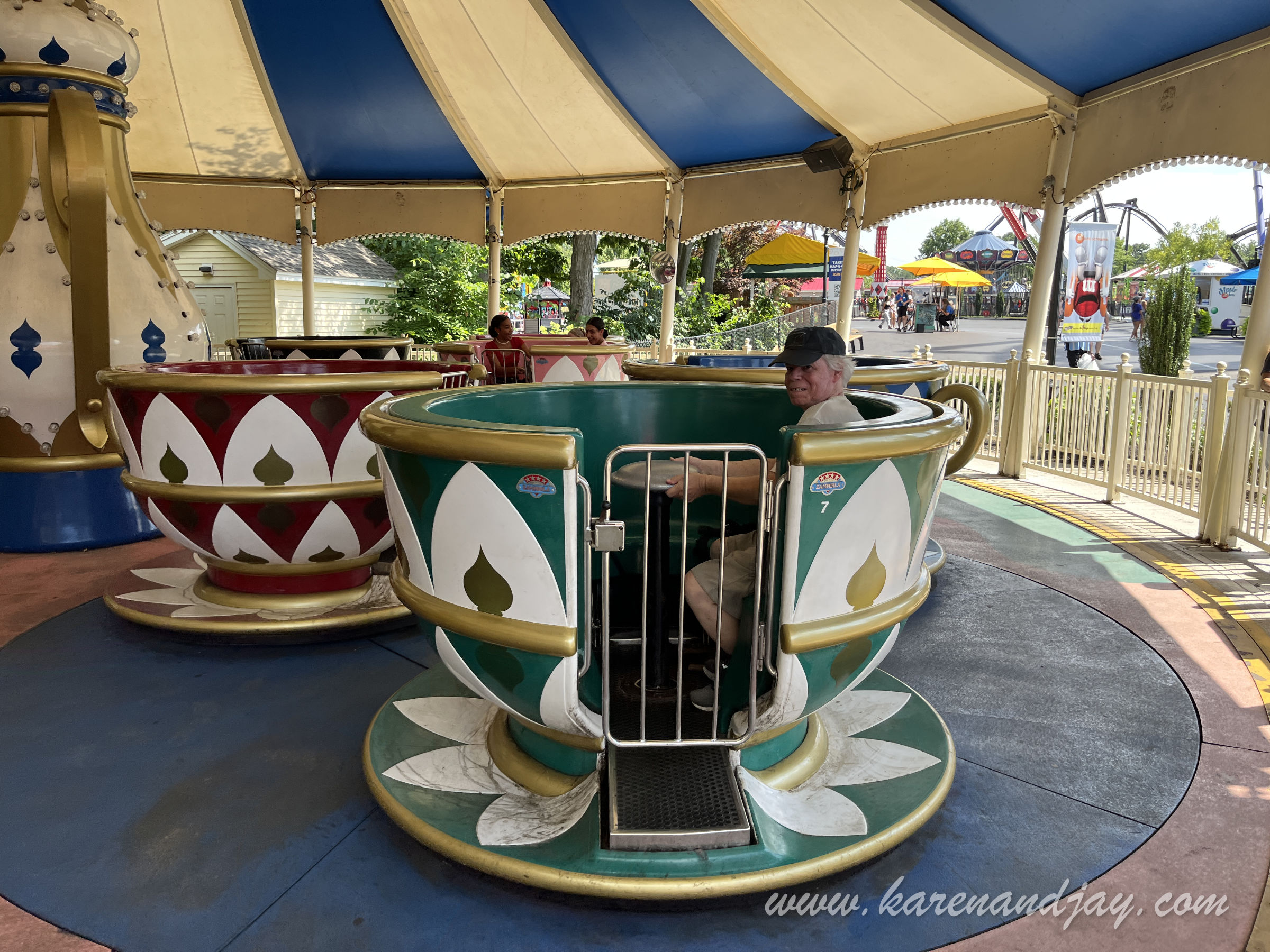 Six Flags New England, July 2022