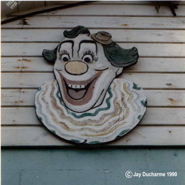 Grocery Game clown, 1988