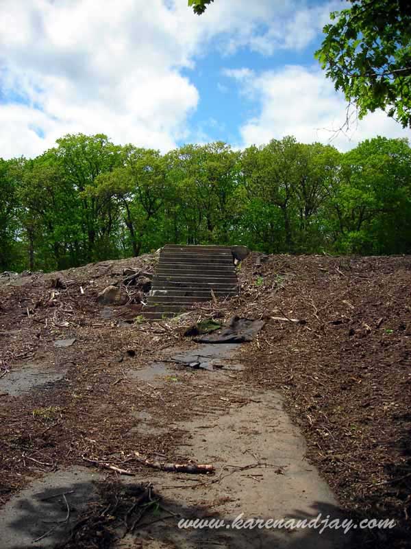 Steps to the Clambake Pavilion, 2007